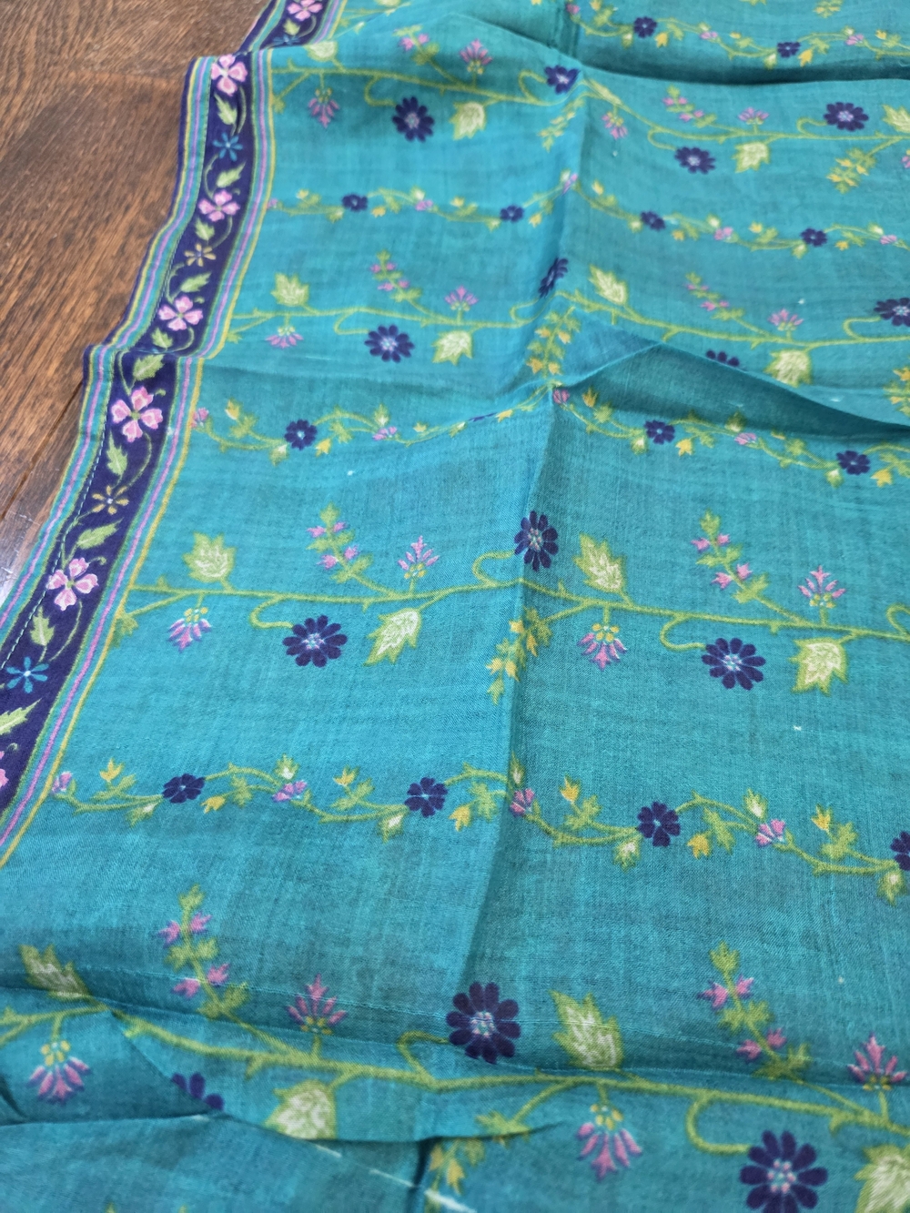 Aritsan Hand Sewn Reversible Silk True Wrap Skirt Boho Midi India - Picture 7 of 10